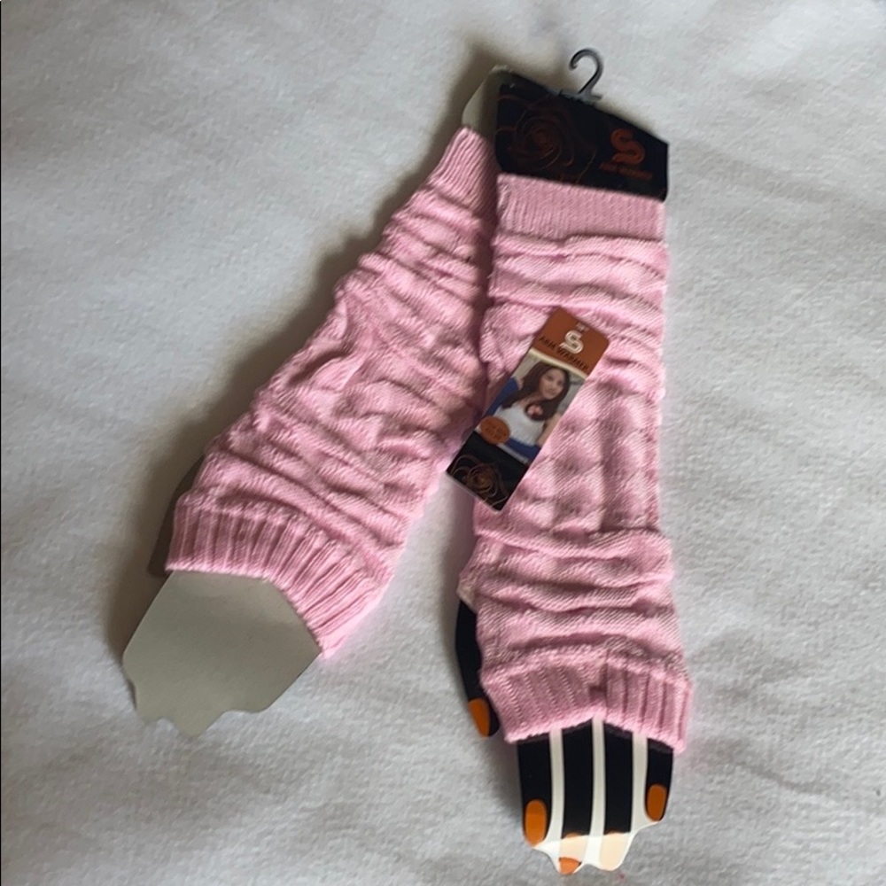 COPY - SALE 2/$27 3/$37 4/$45 Mix/Match Pink Stretch New Arm Warmers